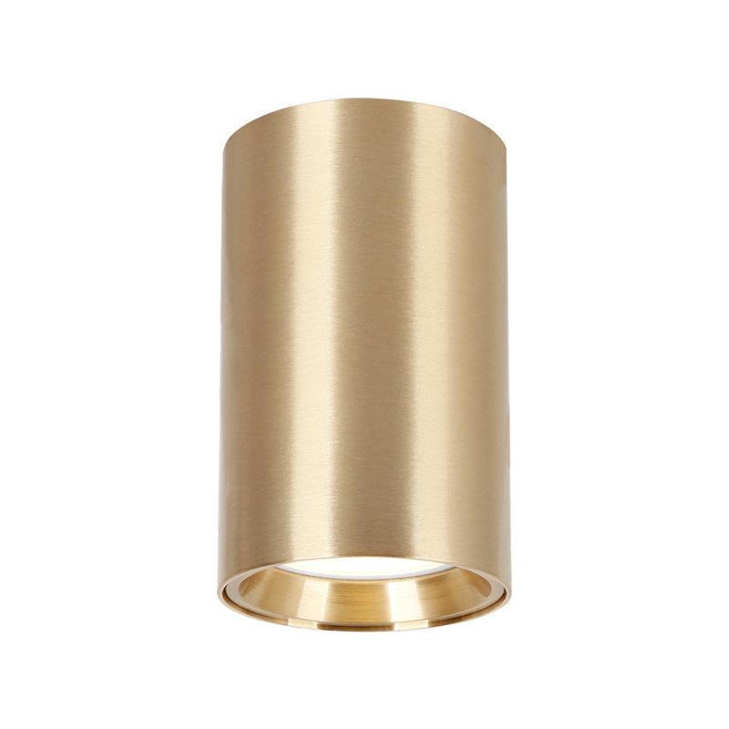 Spot sufitowy Milagro Genesis mosiężno-złoty 1 x GU10 x 8W IP20 wym: 10 x 6,3 x 6,3 cm - 1 szt.