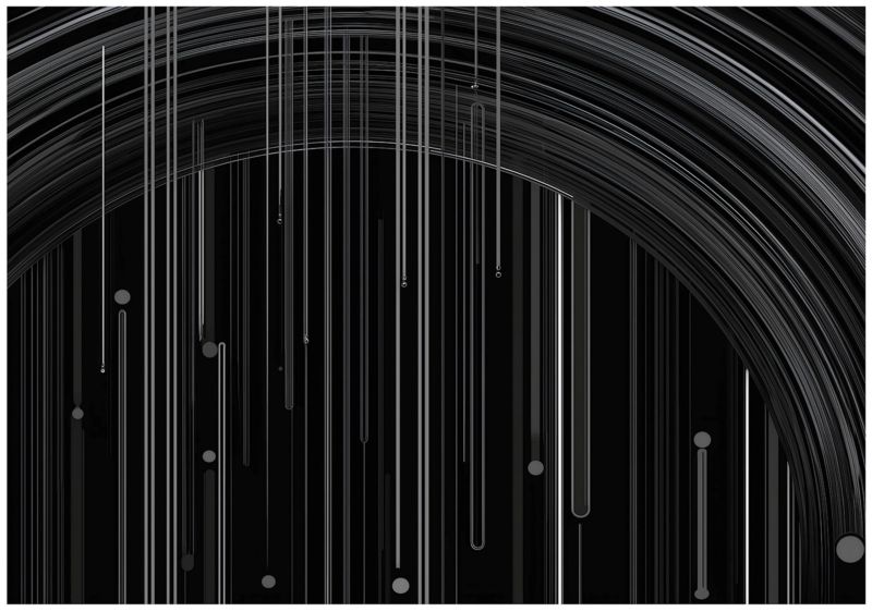 Fototapeta WALLARENA Do Sypialni Salonu Na Flizelinie Abstrakcja Geometryczna Nowoczesna 350x250 cm 1 szt.