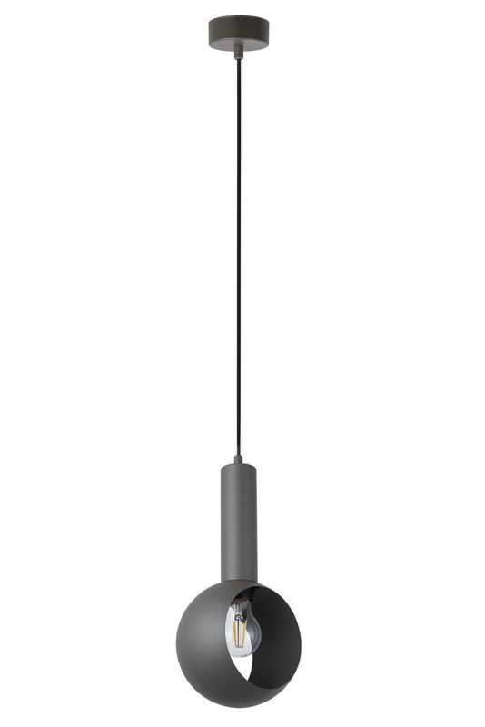 Lampa wisząca Sigma Lighting Vitrum 5466 ciemna oliwka styl klasyczny 1xE27 x 1 szt.