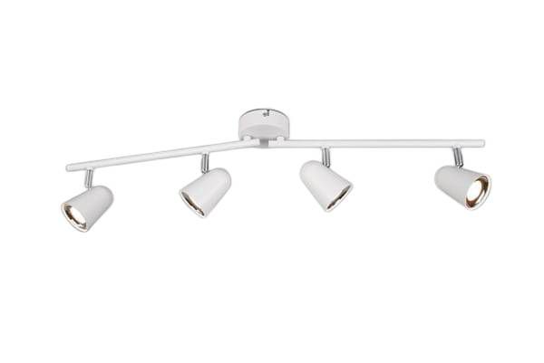 Lampa sufitowa RL Toulouse biała chromowana LED 3.5W 3000K 400 lm wym: 78 x 9 cm - 1 szt.