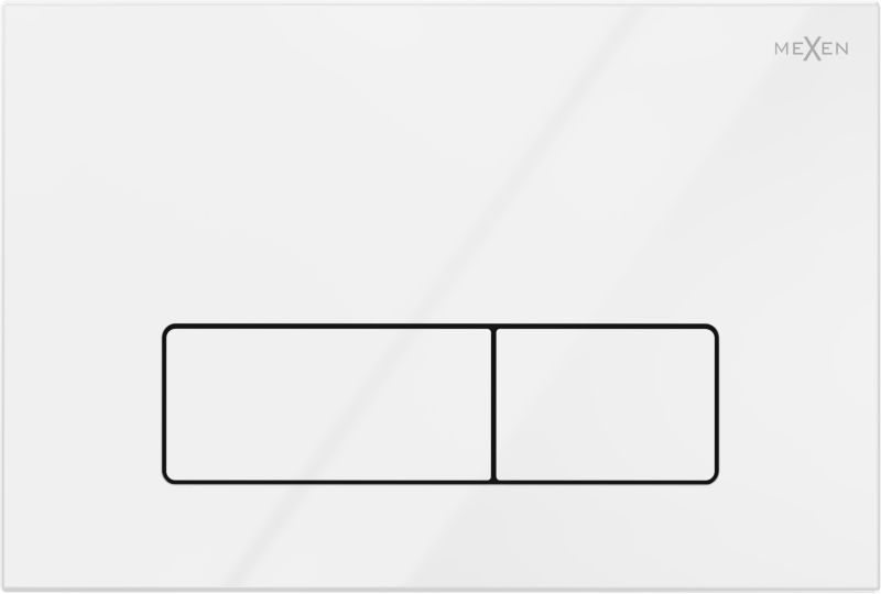 Przycisk spłukujący Mexen Fenix 13 biały błyszczący 1 szt.