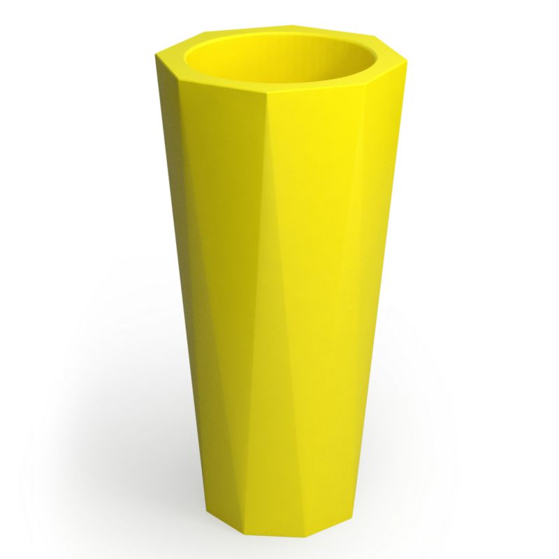 Doniczka PD Concept Do Domu Ogrodu OCTAVIA 100 Żółta 1 szt