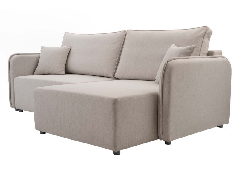 Narożnik z funkcją spania MIRJAN 24 Melody prawy cappuccino 1 szt.