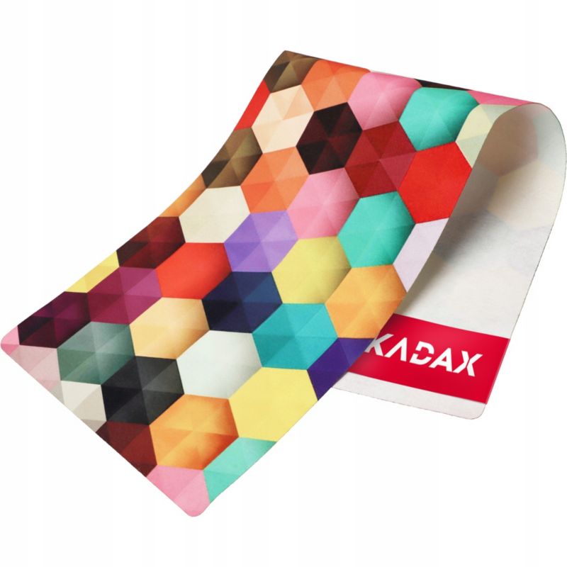 Bieżnik KADAX Na Stół Obrus Plamoodporny Filc 95x33 cm 11 Hex Wielokolorowy 1 szt.