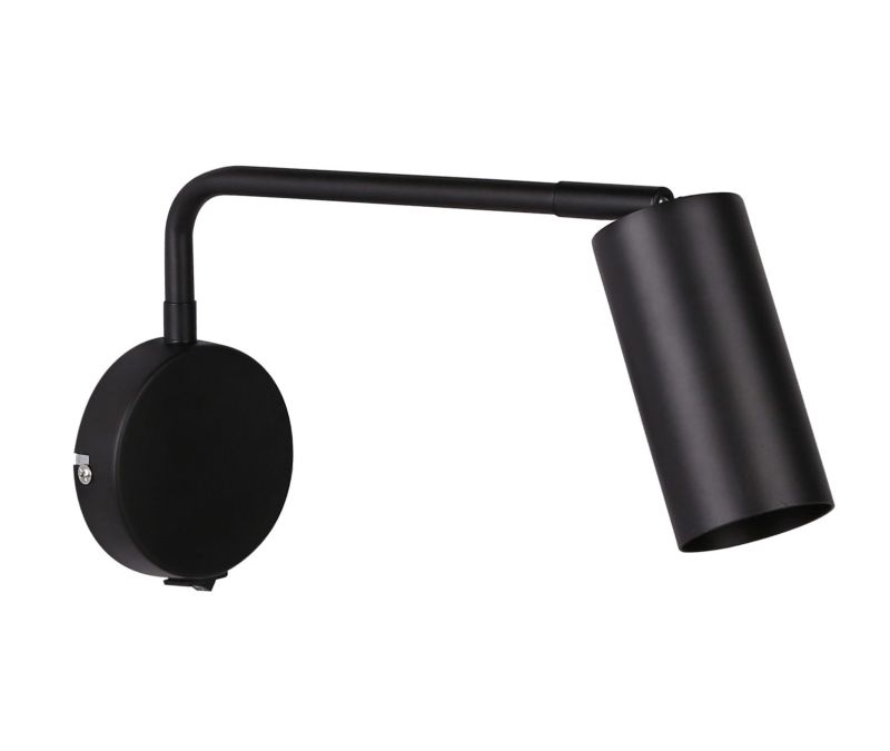 Kinkiet ścienny Candellux Tina czarny 1 x GU10 x 15W IP20 wym: 15 x 31 x 9 cm - 1 szt.