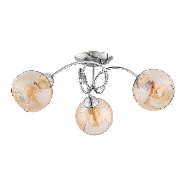 Lampa sufitowa wisząca Alfa Tevi 4139 chromowana dekoracyjna 3xE27 x 15W 1 szt.