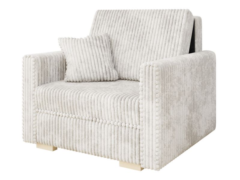 Kanapa rozkładana MIRJAN 24 Viva Piano I śmietankowy sztruks 1 szt.