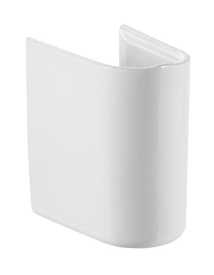 Półpostument mały Roca Debba biały, wymiary 175x260x290mm, 1 szt.