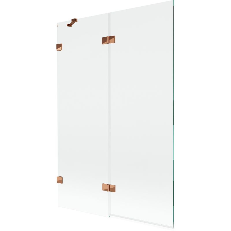 Parawan nawannowy 2-skrzydłowy Mexen Lunar różowe złoto 120x150 cm 1 szt