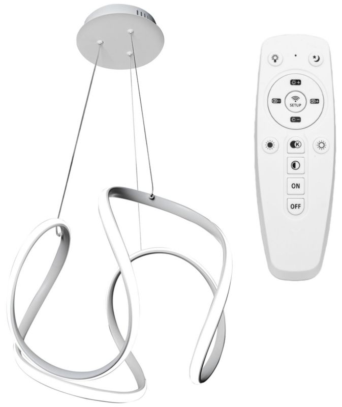 Lampa Sufitowa Wisząca Toolight App388-Cp Biały