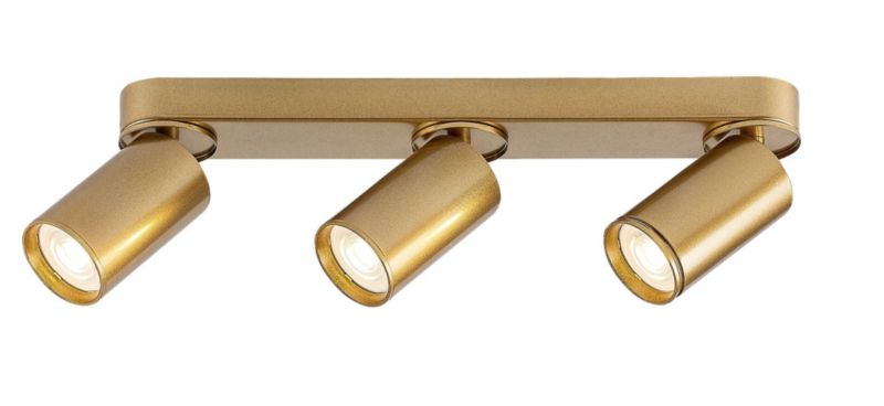 Spot oprawa sufitowa Rabalux Mirina złoty 3 x GU10 x IP20 wym: 13 x 38 x 5,5 cm - 1 szt.