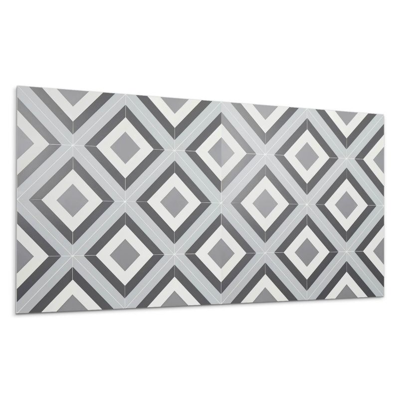 Kafelki samoprzylepne Wallfluent 60x30 cm Wzór rombów w stylu geometrycznym 6 szt.