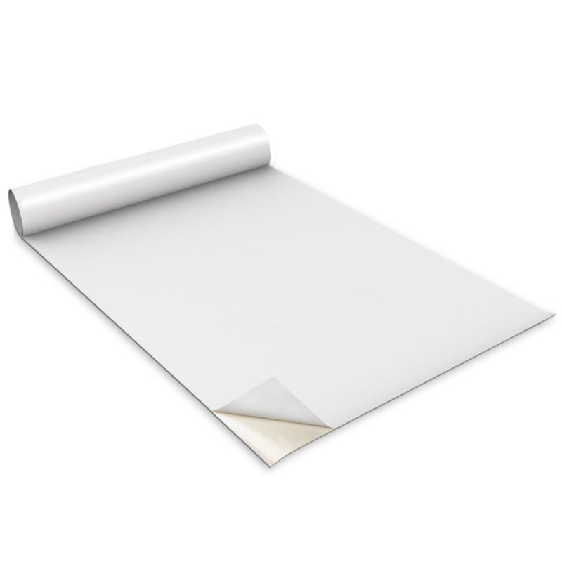 Folia samoprzylepna Wallfluent 100x50 cm Kolor Biały 1 rol.