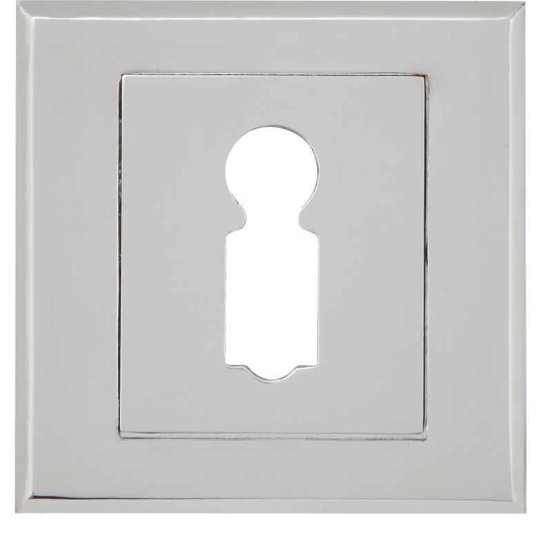 Szyld drzwiowy Schaffner Clara na klucz chrom