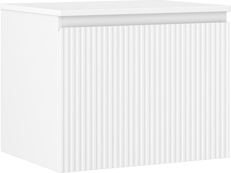 Szafka podumywalkowa Mexen Rivel biała mat 60x46x47 cm 1 szuflada 1 szt.