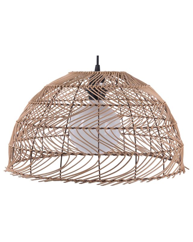 Lampa wisząca Selenge Rattan Jasnobrązowy 1 szt.