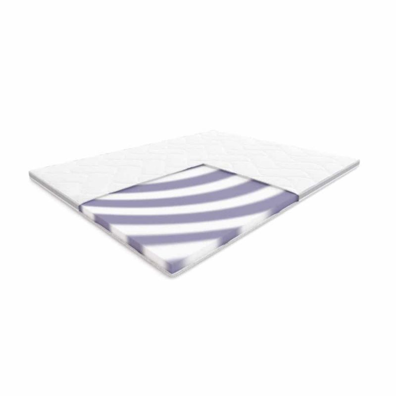 Materac nawierzchniowy Hilding Bass 120x200 cm Cashmere 1 szt.