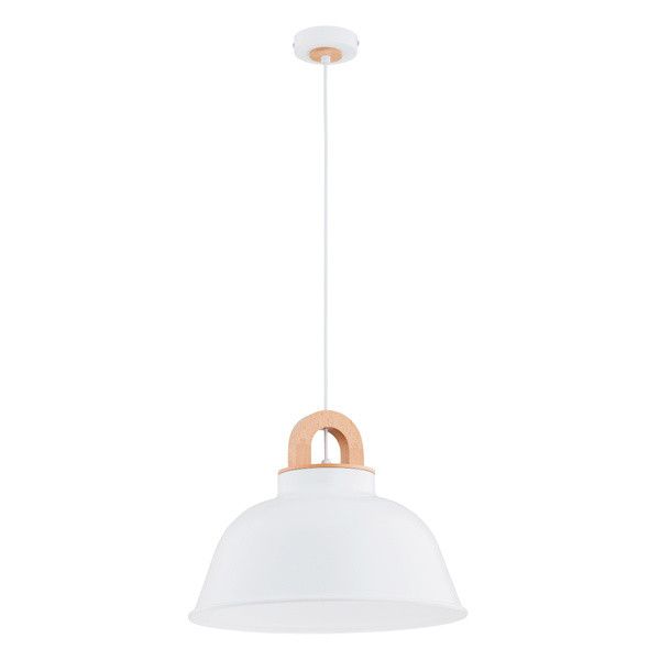 Lampa wisząca Alfa VAYPER biało-brązowa 1xE27x15W wym:90x40x40cm IP20 -1 szt.