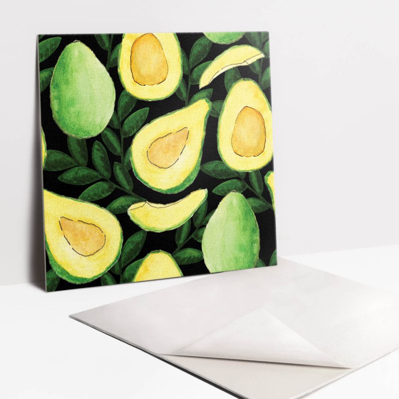 Kafelki samoprzylepne Tulup 30x30 cm Awokado 9 szt.