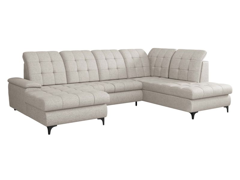 Narożnik z funkcją spania MIRJAN 24 Enzo lewy zimny beż 1 szt.