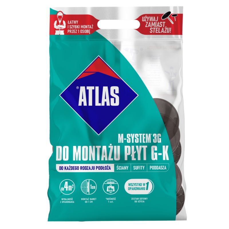 Łącznik do montażu płyt g-k Atlas M-System 3G L150