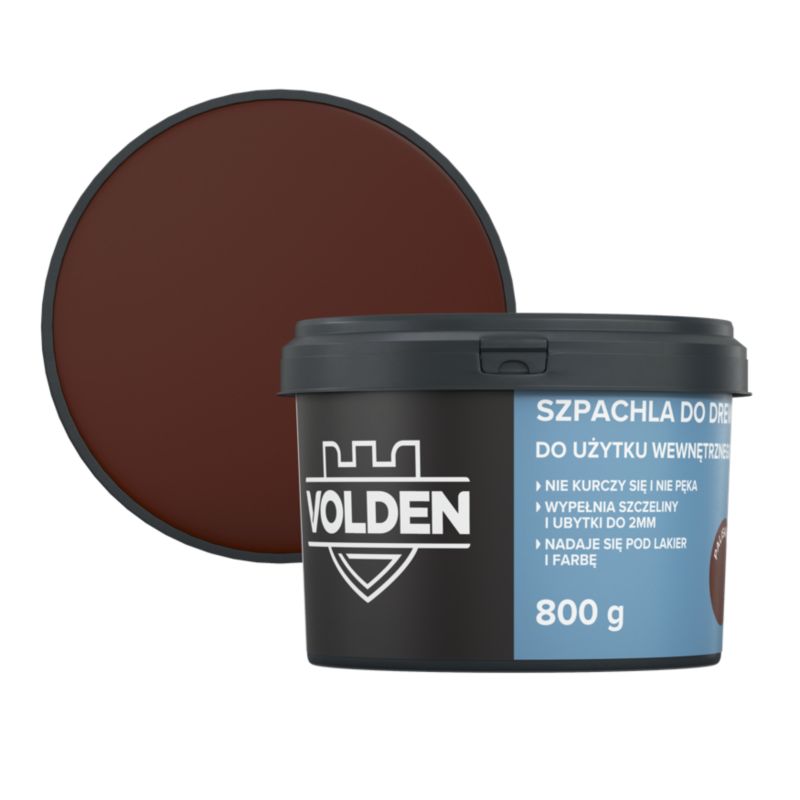Masa szpachlowa do drewna Volden palisander 800 g