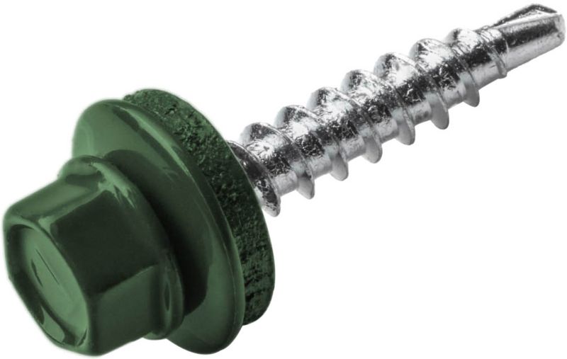 Wkręty samowiercące Rawlplug 4,8 x 35 mm zielone 150 szt.
