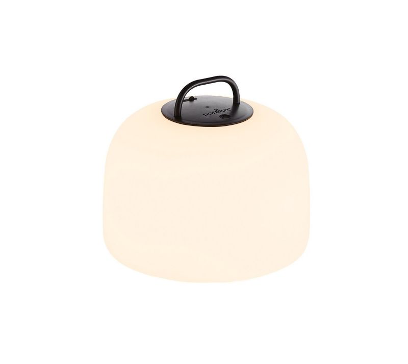 Lampa ogrodowa LED Nordlux Kettle przenośna biała, IP65, USB, 3-stopniowe ściemnianie, 1 szt.