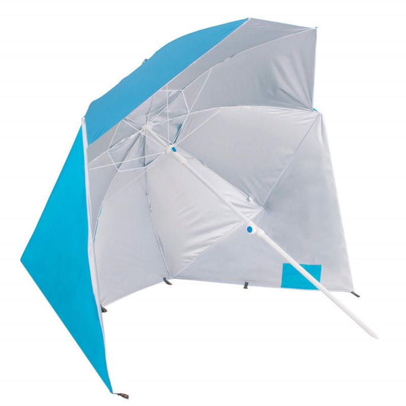 Parasol plażowy Springos 180 cm namiot niebieski 1 szt.