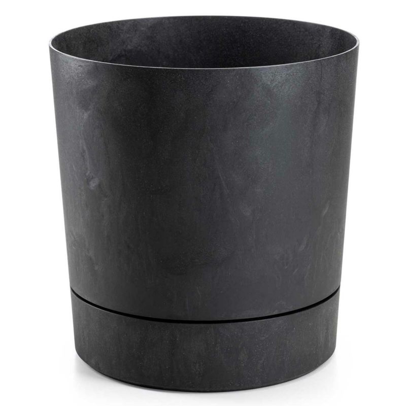 Donica HowHomely Tworzywo Czarna 35x37cm