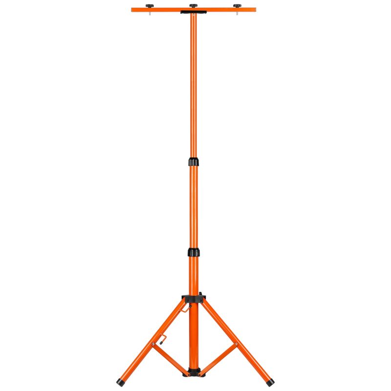 Statyw podwójny MasterLED Classic 160cm dokręcany 50cm belka metalowy pomarańczowy 1 szt.