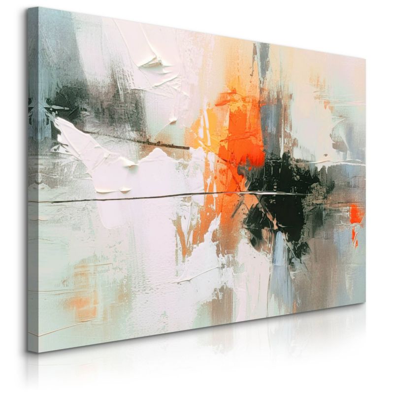 Obraz Muralo Abstrakcja Imitacja Farby 70x50 cm 1 szt.