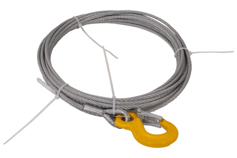 Lina do wyciągarki przyciągarki do przyczepy lawety Efmetal 469kg 10m 1 szt.