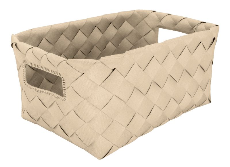 Koszyk łazienkowy Kleine Wolke Aspera 18,5x12x28 cm beżowy 1 szt.