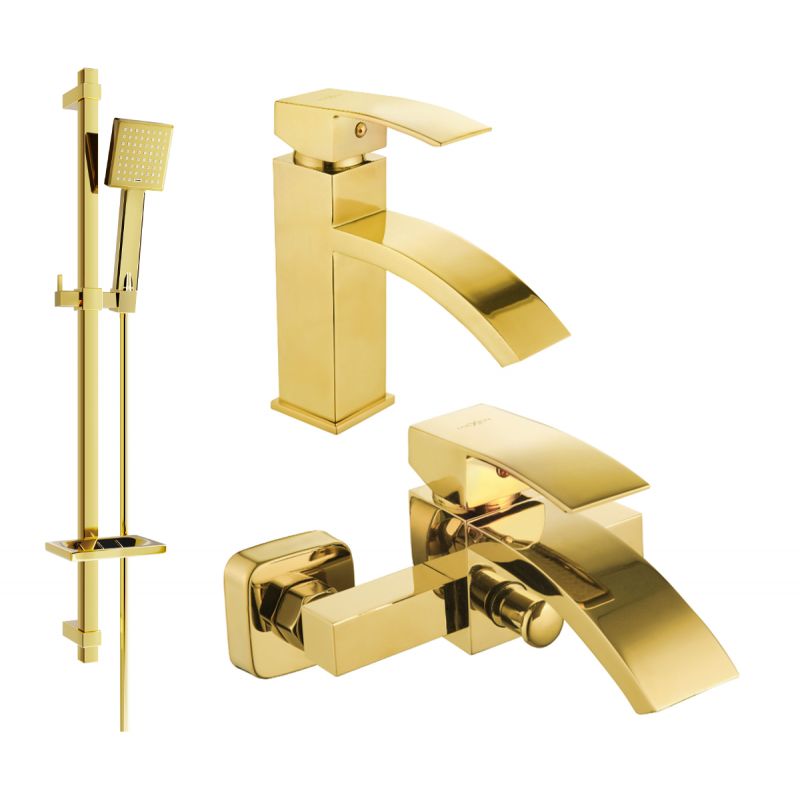 Zestaw wannowy Mexen Libra złoty 745103DQ45-50 1 szt.