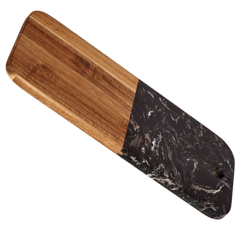 Deska Do Krojenia KINVARA Z Czarnym Marmurem 38X18 Cm 1 szt.