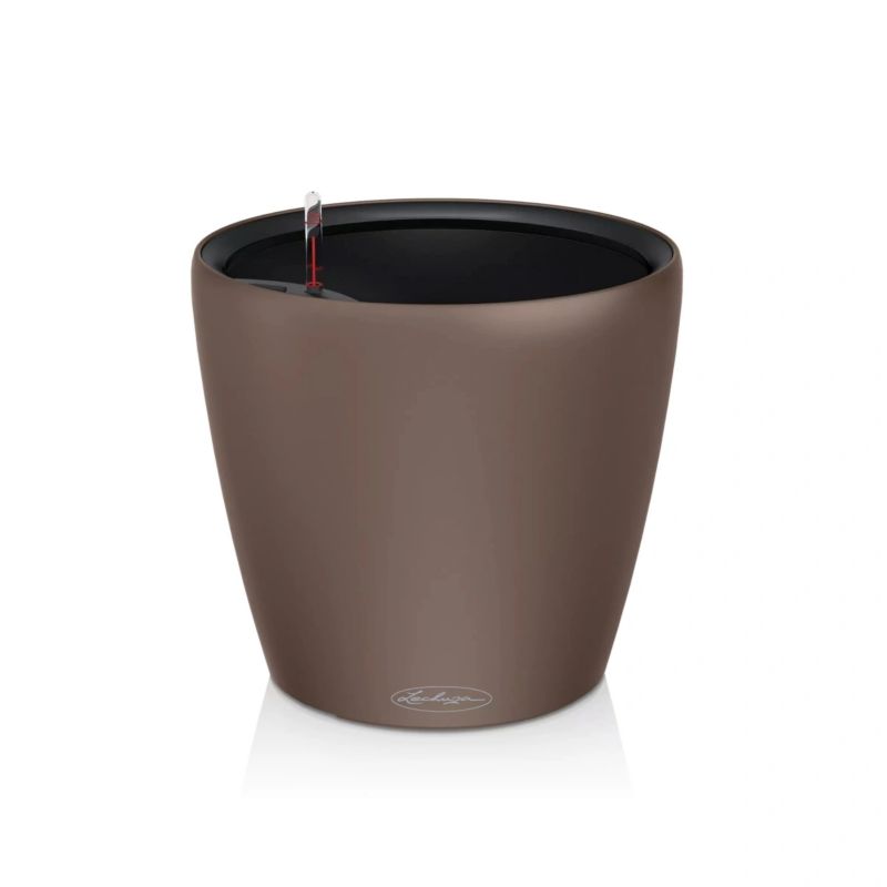 Doniczka Lechuza Do Domu Na Taras CLASSICO Color LS 28 muszkatołowy brąz 1 szt