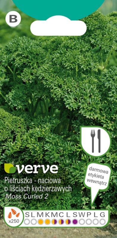 Nasiona pietruszka Moss Curled 2 Verve
