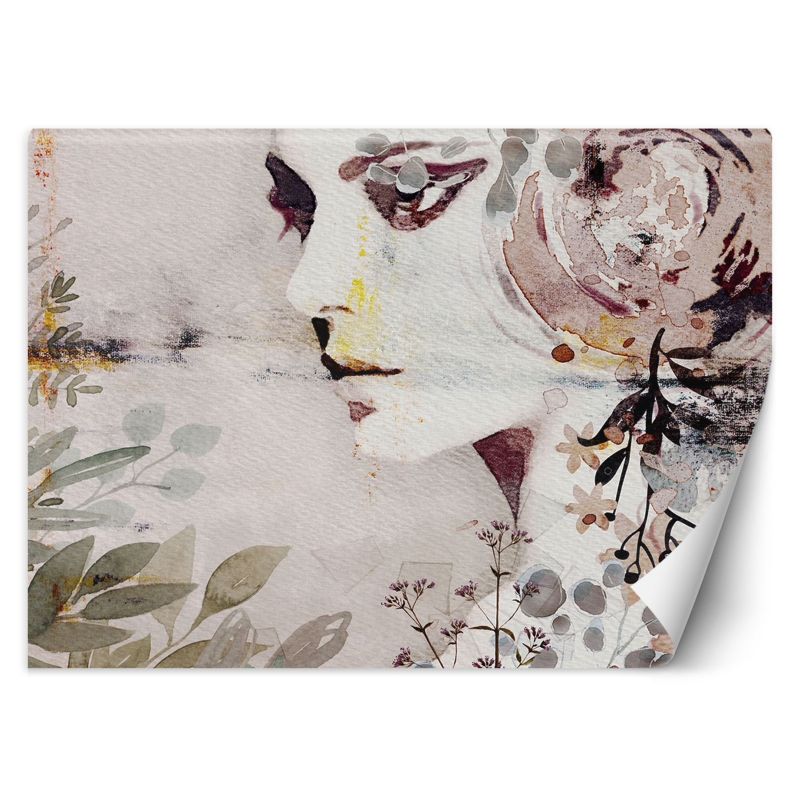 Fototapeta Feeby Kobieta abstrakcja malowana akwarelą 368x254 1 szt