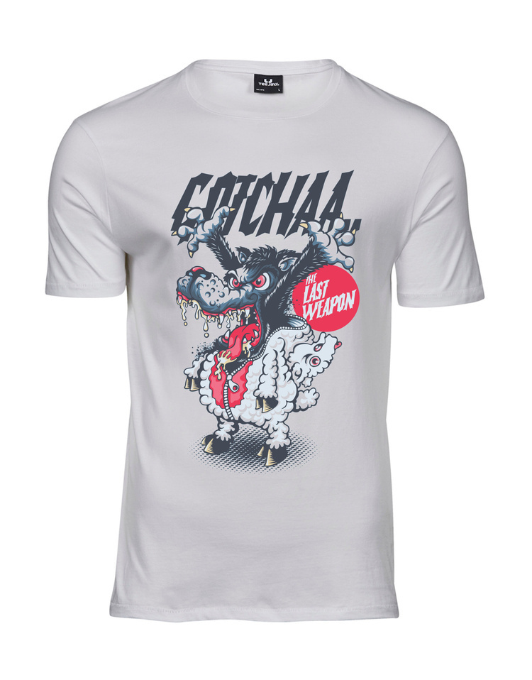 Koszulka męska T-Shirt | Wolf | Luxury Elite Gent