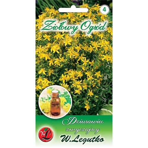 1 szt, Dziurawiec zwyczajny - Nasiona: Ilość w opakowaniu: 0.2 g