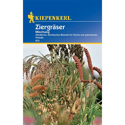Trawa ozdobna, mix - Nasiona. Ilość w opakowaniu: 1 opak - GradinaMax