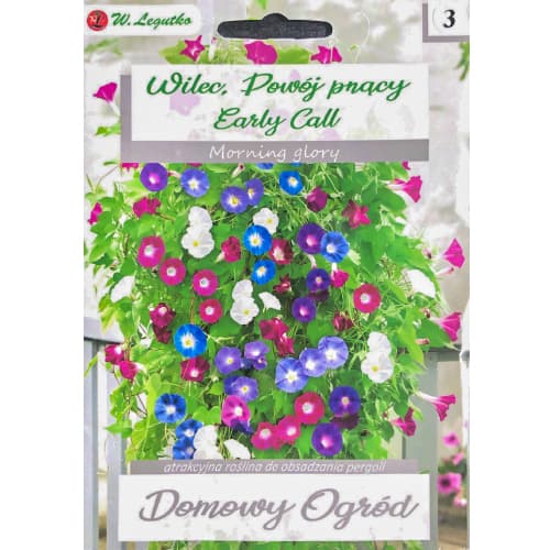 1 szt, Wilec (Ipomoea) Early Call - Nasiona: Ilość w opakowaniu: 2 g