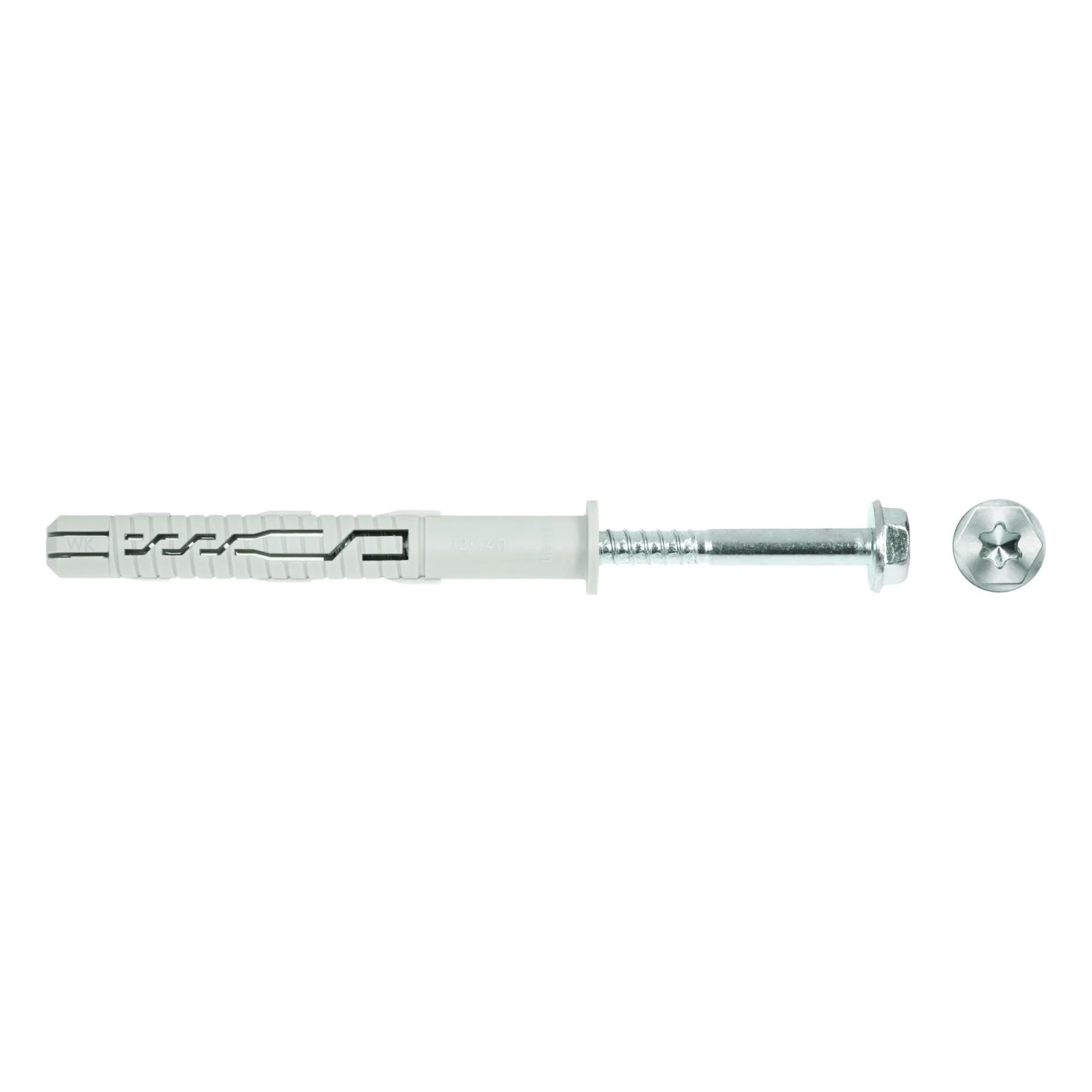 Wkręt-met Kołek ramowy z łbem 6-kątnym i gniazdem torx 12 mm x 140 mm