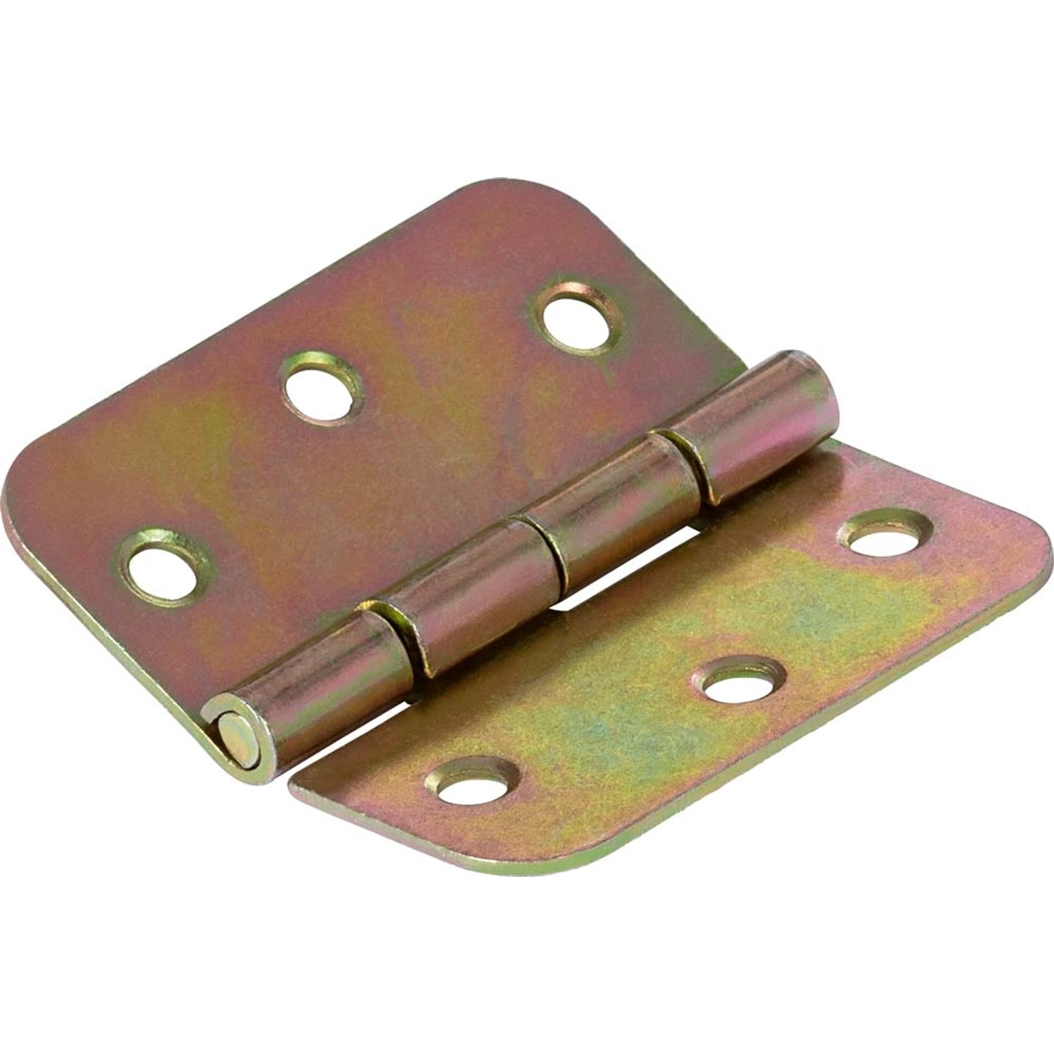 Zawias kanciasty 75 mm x 75 mm ocynkowany na żółto