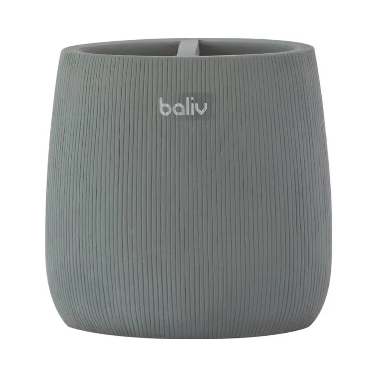 Baliv Pojemnik na szczoteczki niebiesko-szary