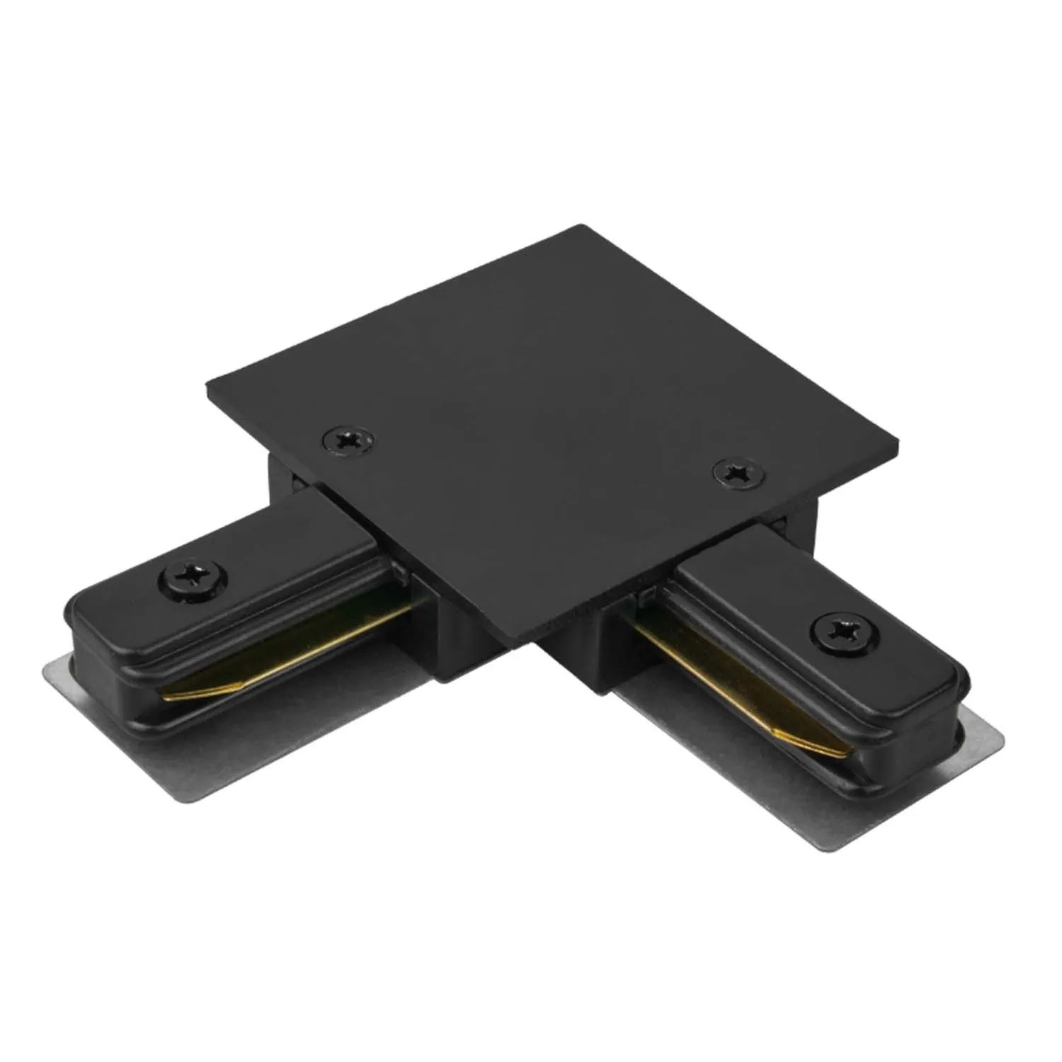 DPM Złączka typu L do szyny podtynkowej X-LINE czarna