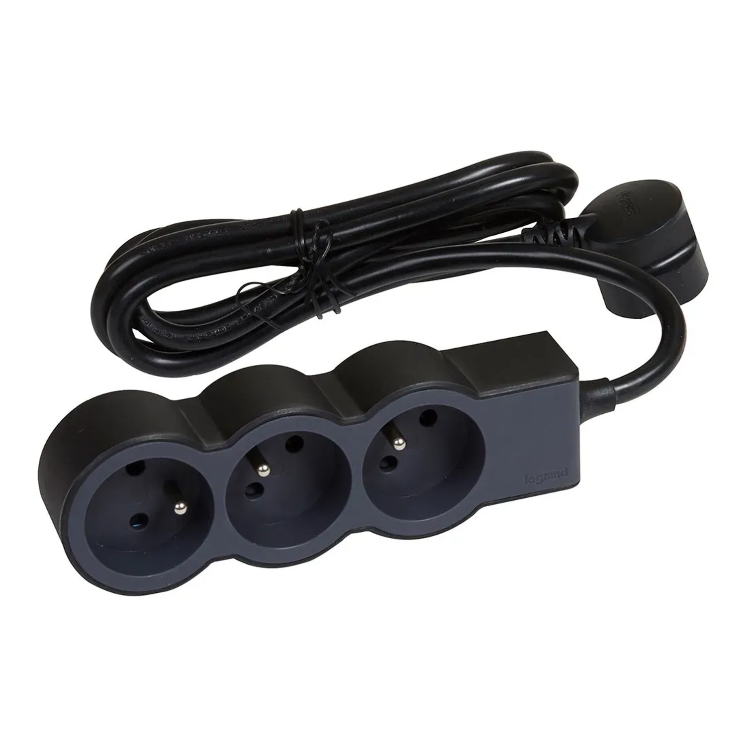 Legrand Przedłużacz 3X2P+Z 1,5 m czarny