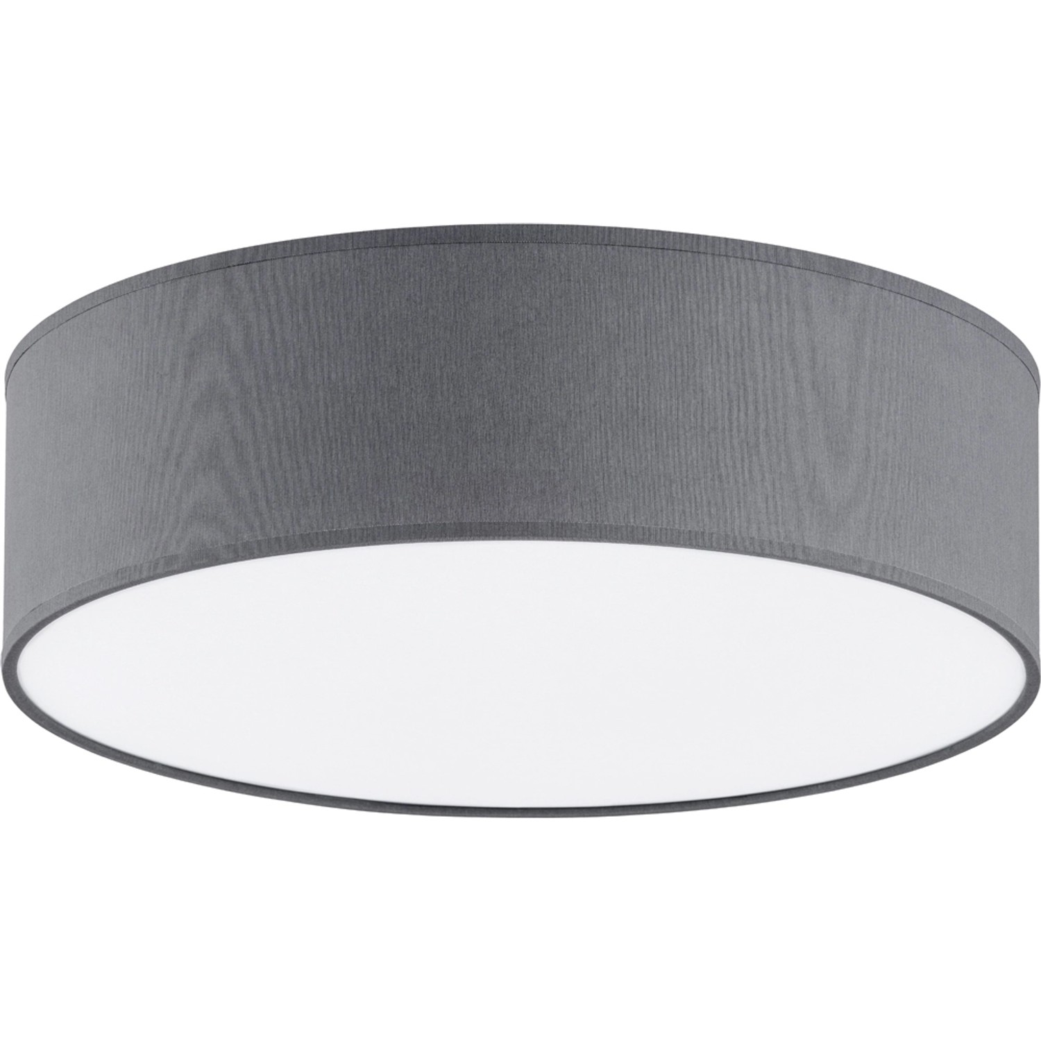 TK Lighting Lampa sufitowa RONDO śr. 50 cm 3x60W E27 szara