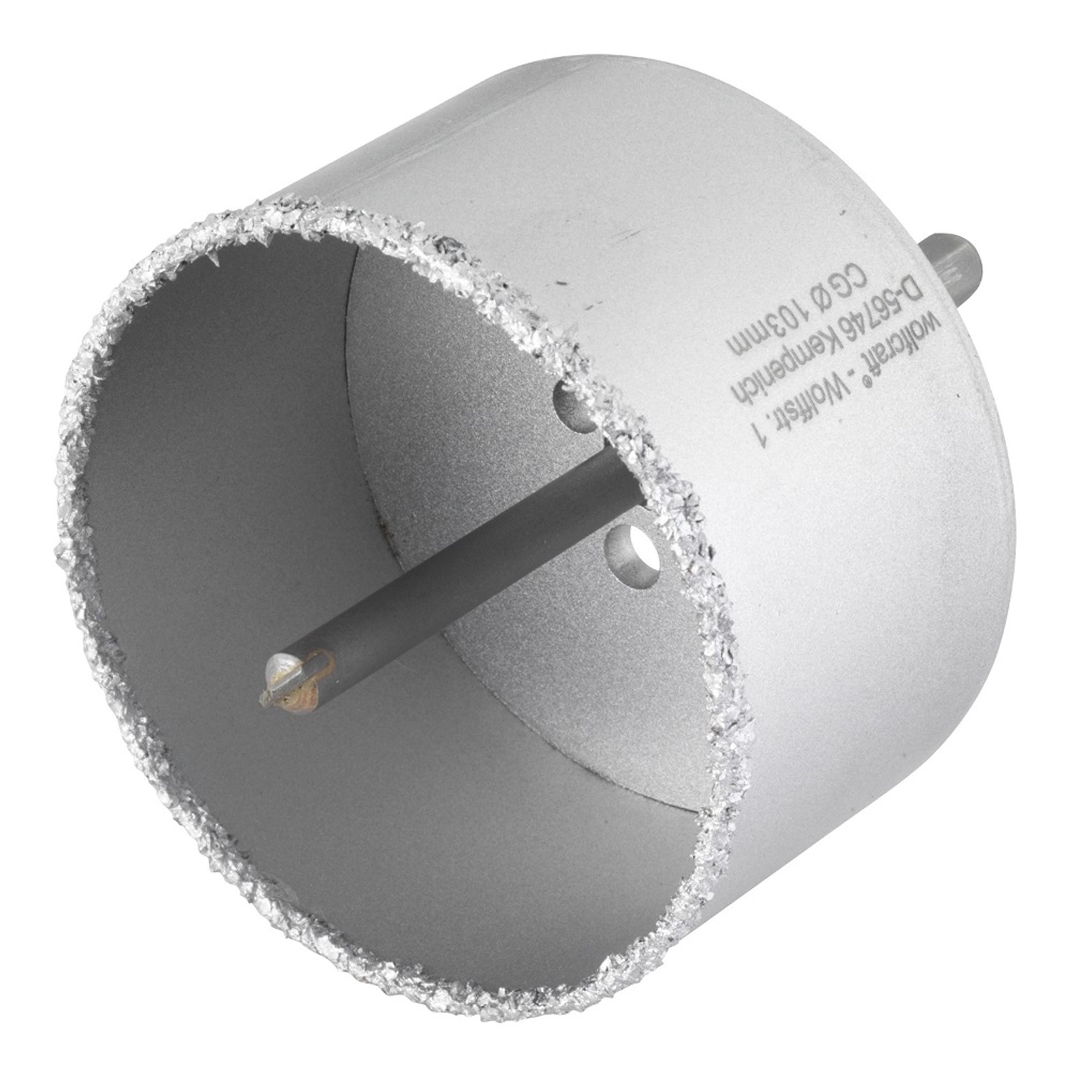 Wolfcraft Otwornica z nasypem z węglików spiekanych 103 mm